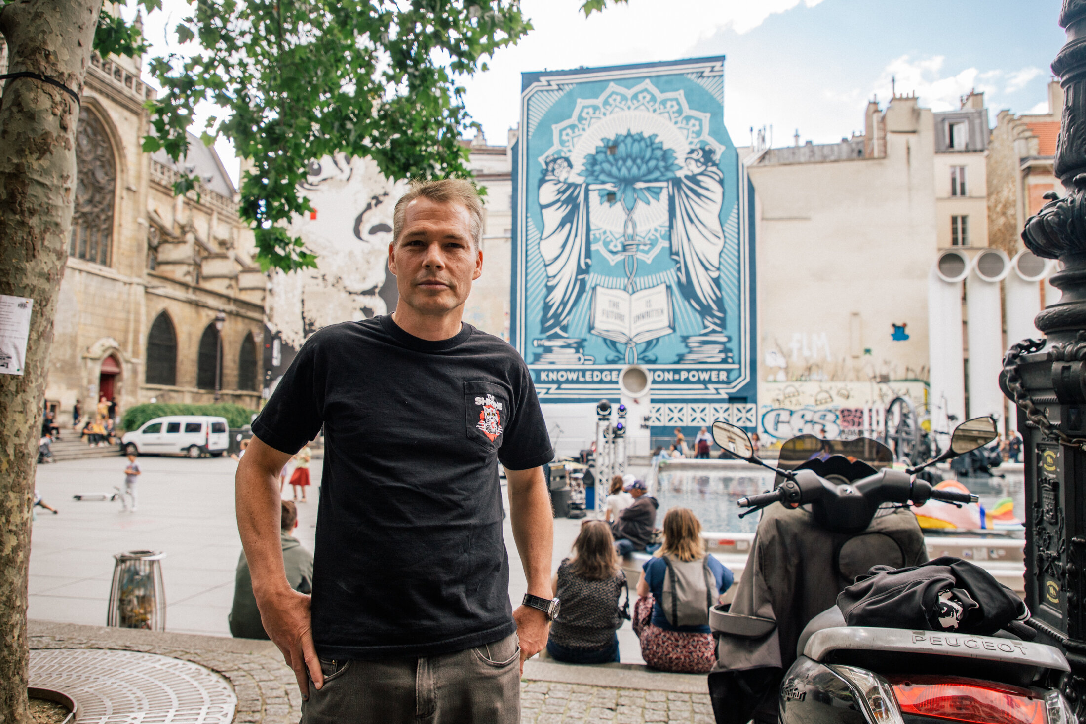 Shepard Fairey In Vancouver