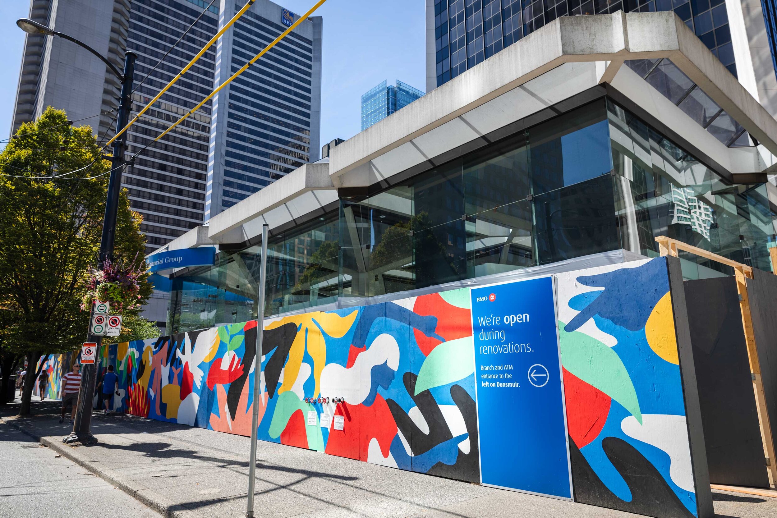 BMO Hoarding Mural