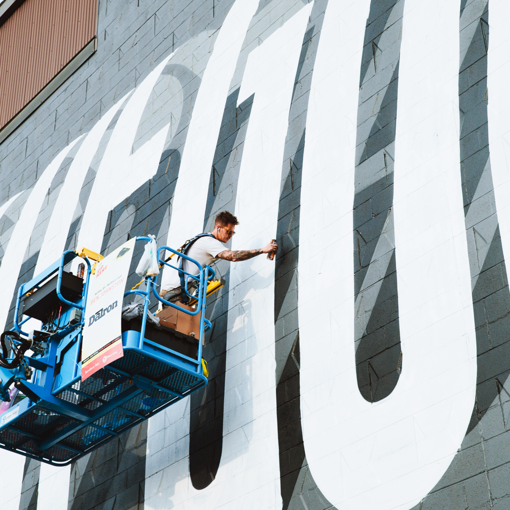 “Create something the community can connect with.” - 